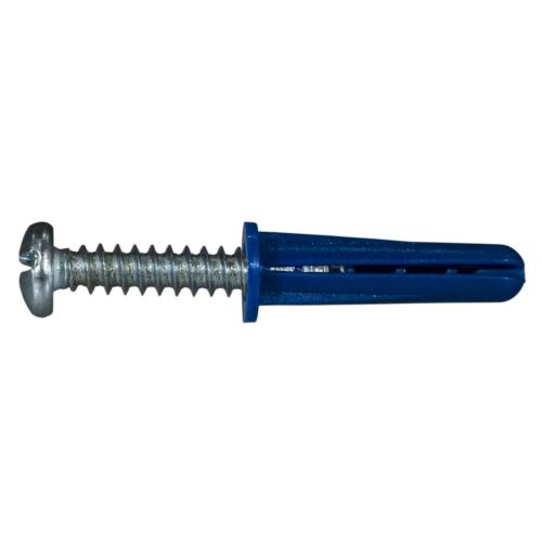 8-10x7/8 PLAS ANCHORS W/SCREWS