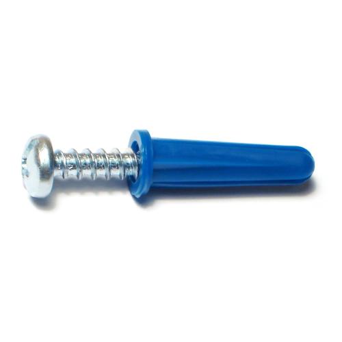 10-12x1 PLAS ANCHORS W/SCREWS