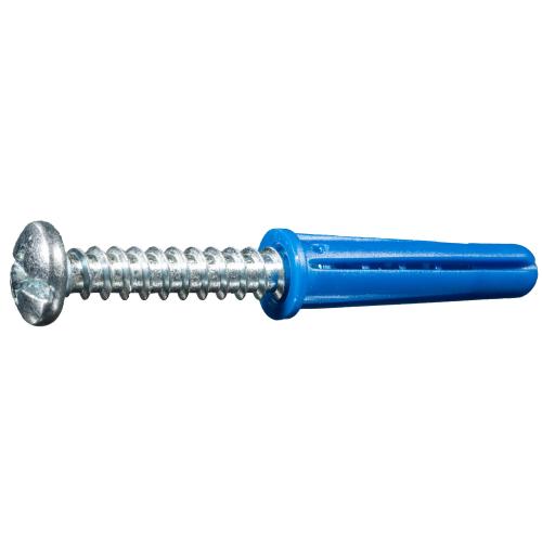 14-16x1-1/2 PLAS ANCHORS W/SCRWS
