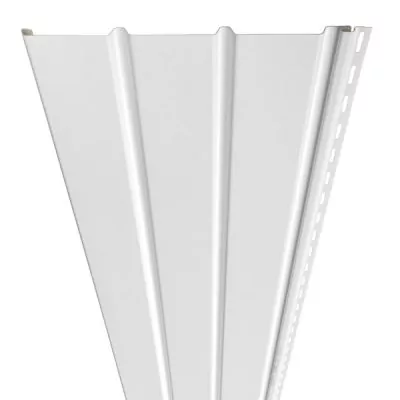 12'6" T/4 SOLID VINYL SOFFIT-WHITE