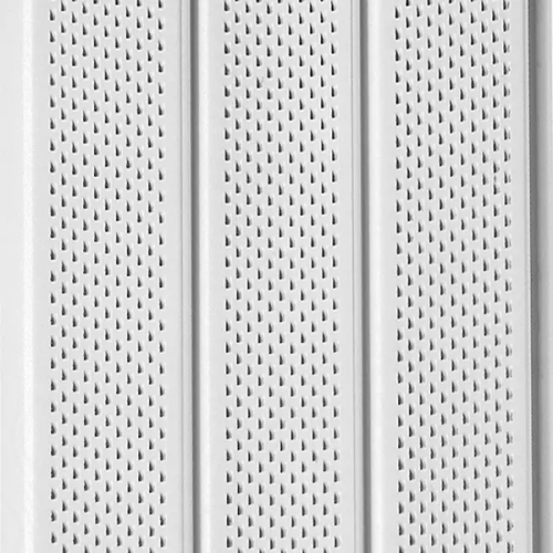 12'6" T/4 VENT VINYL SOFFIT-WHITE