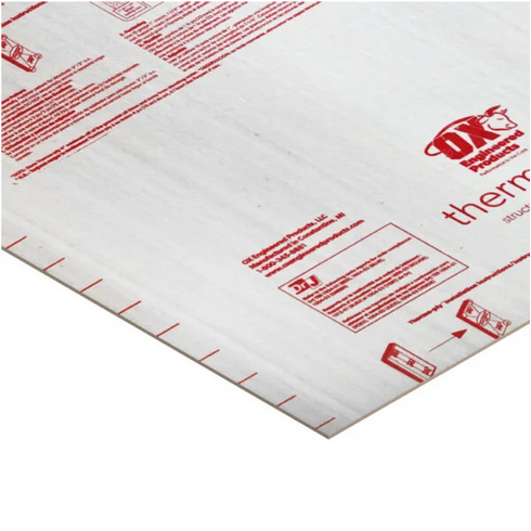 1/8" THERMOPLY RED SHEATHING 4X8