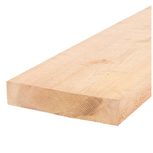 2X4X8 WR CEDAR APP. GRADE S1S2E