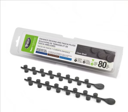 TREX DECK PLUGS 80CT - CLAM SHELL