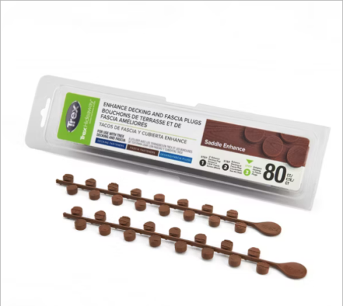 TREX DECK PLUGS 80CT - SADDLE