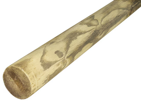 4"x8' ROUND PERFECT POST CCA