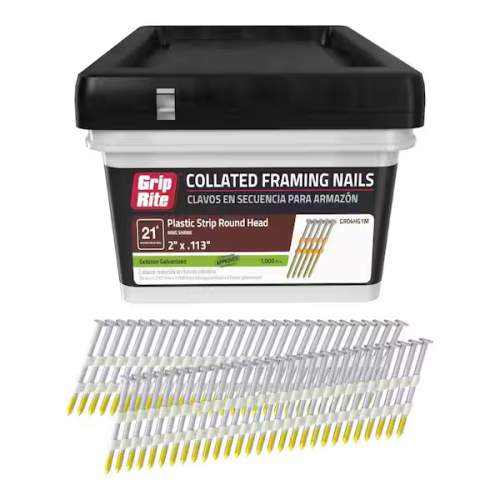 2x.113 PLASTIC RH GALV RING 1M