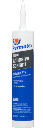 80855 PERMATEX #66 CLEAR SILICONE ADHESIVE