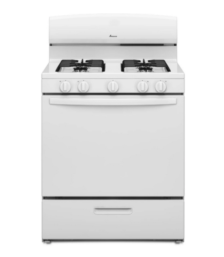 30" GAS RANGE WHITE