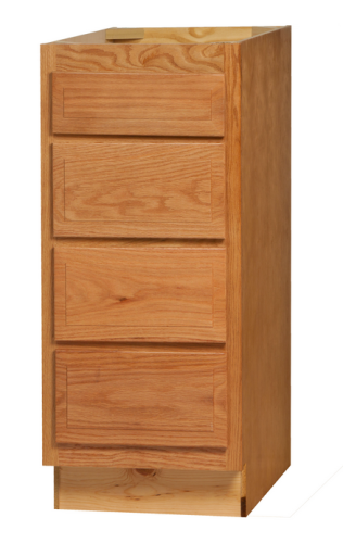 CHADWD OAK DRAWERBASE CAB. 15D