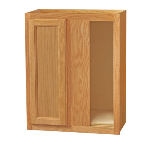 CHADWD OAK WALL CORNER CAB 24WC