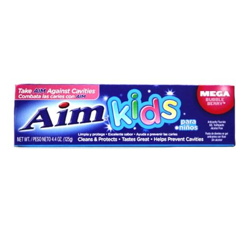 TOOTHPASTE AIM KIDS BERRY GEL MEGA 4.40OZ