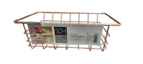 BASKET STELLAR LAREGE COPPER COATED