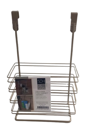 BASKET GEO OVER THE CABINET CHAMPAGNE