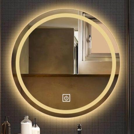 MIRROR LED LIGHT TOUCH 12W D-80CM CCT