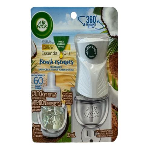 AIR FRESHNER AIRWICK 1+1 BEACH ESCAPE OIL & WARMER
