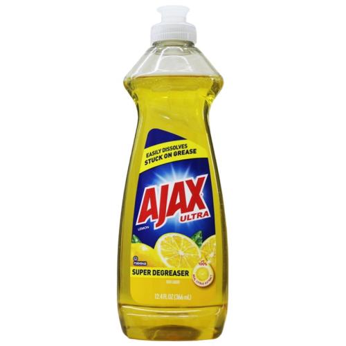 Ajax Ultra Lemon Dish Liquid, 12.4 oz