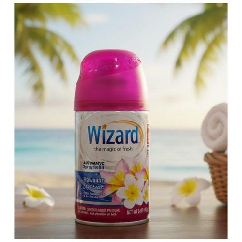 Wizard Hawaiian Retreat Automatic Spray Refill, 5 oz. 