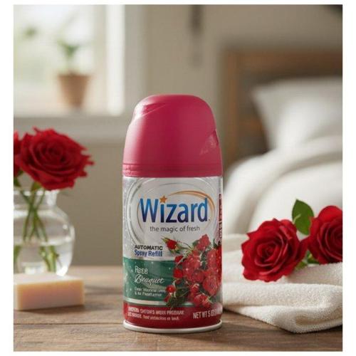 Wizard Rose Bouquet Automatic Spray Refill, 5 oz.