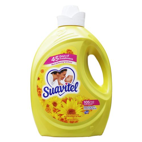 Suavitel Morning Sun Liquid Fabric Softener, 105 oz