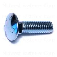 3/8-16 x 1-1/4 ZINC CARRIAGE BOLTS