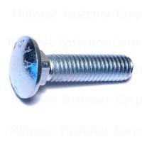 3/8-16 x 1-1/2 ZINC CARRIAGE BOLTS