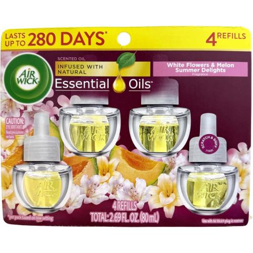 Summer Delights Airwick Oil, 4 Refills