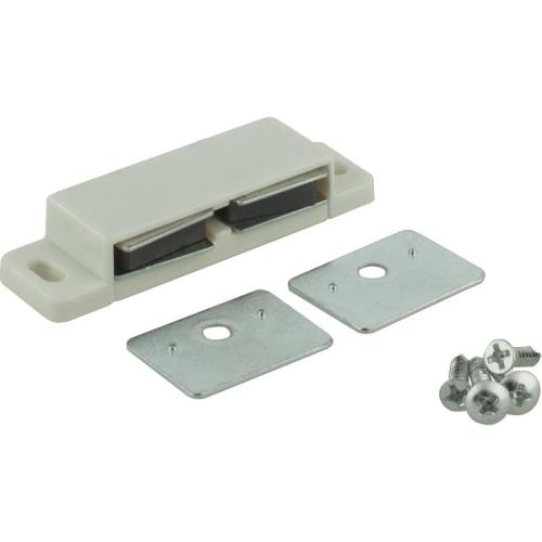 CATCH DOUBLE MAGNET WHITE 2PK