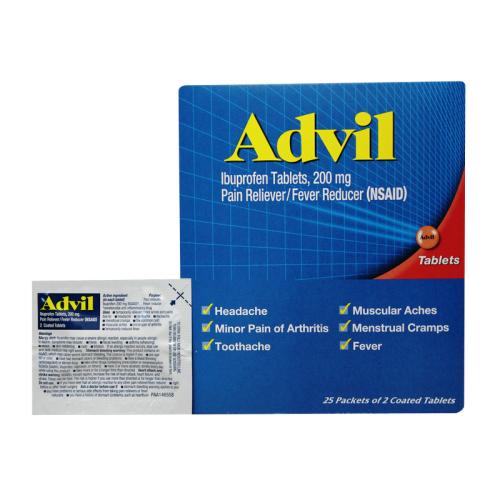 Advil Pain Reliever, 2 Ct