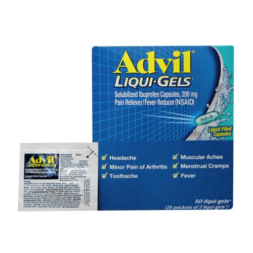 Advil Liquid Gel, 2 Ct