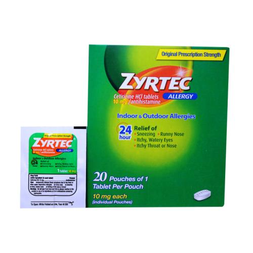ZYRTEC 1CT 10MG
