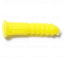 04152 #6-#8 RIB PLASTIC ANCHOR