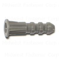 04296 #10-12X1 RIBBED ANCHOR PLASTIC
