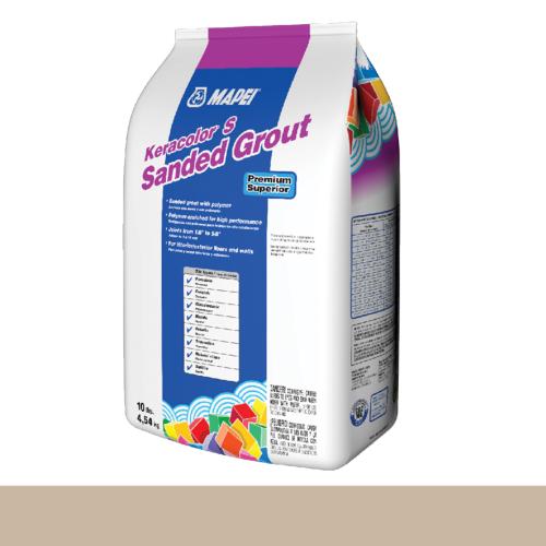Keracolor Grout Sanded Bone, 25 LB 