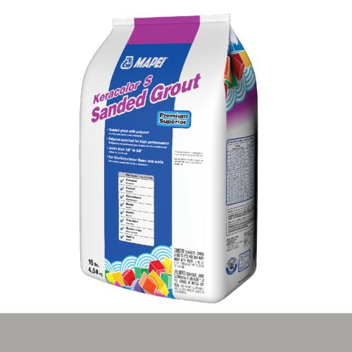 Keracolor Grout Sanded Silver, 25 LB