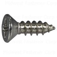 05155 6 X 1/2 SCREWS PH FLAT SHEET METAL SS