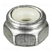 8-32 NYLON INSERT LOCK NUTS SS
