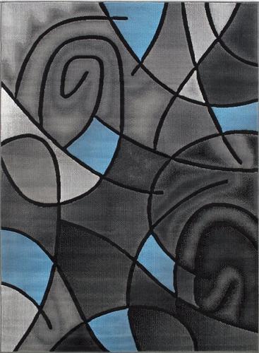 RUG TRENDZ 860 BLUE 5x7
