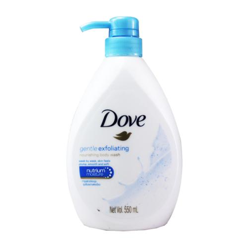DOVE BODYWASH EXFOLIATING PUMP 550ML