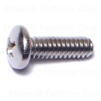 07112 10-24X5/8 PHILLIPS SS PAN MACH SCREW