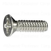 6-32X1/2 SCREWS PH FLAT MACHINE SS 07161