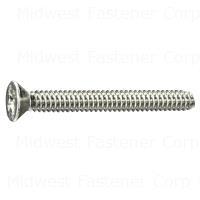 6-32X1 1/4 SCREWS PH FLAT MACHINE SS 07165