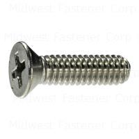PHILLIPS FLAT MACHINE SCREWS 8-32 X 5/8 STAINLESS