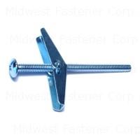 07620 MUSHROOM TOGGLE BOLTS 3/16 X 3 ZINC