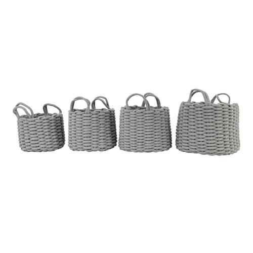 BASKETS KG 4PCS 34X34X24CM