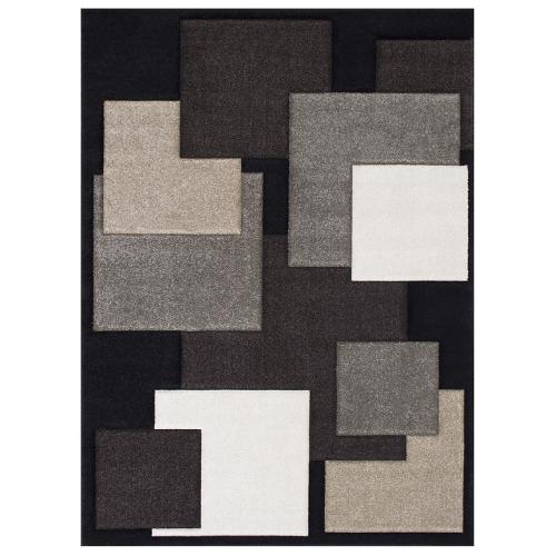 Hollywood 281 Black Area Rug – 5 ft x 7 ft