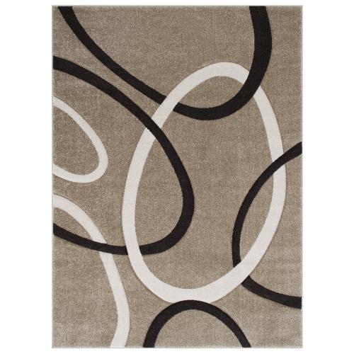 Hollywood 286 Champagne Area Rug – 5 ft x 7 ft