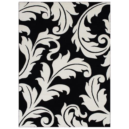 Hollywood 288 Salt & Pepper Area Rug– 5 ft x 8 ft