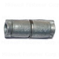 DOUBLE EXPANSION SHIELDS 1/4 ZINC