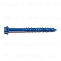09262 3/16 X 2-1/4 HEX MASONRY SCREW BLUE RUSPERT